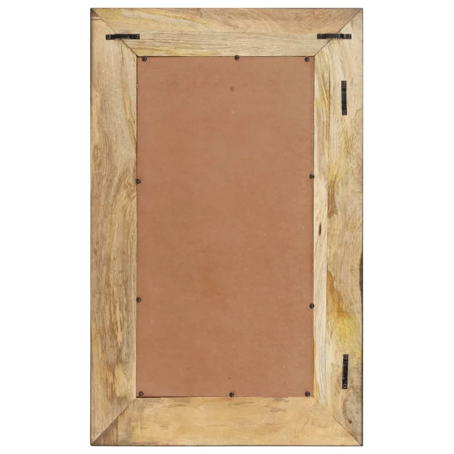 Miroir 80x50 cm Bois de manguier massif - 3
