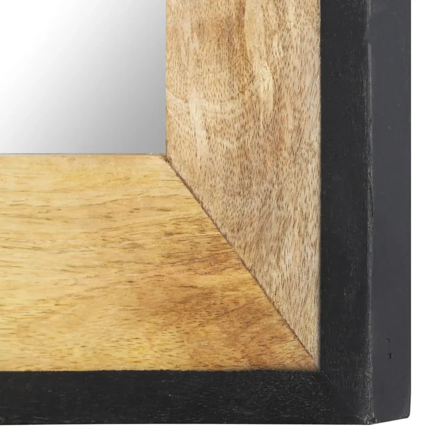 Miroir 80x50 cm Bois de manguier massif - 4