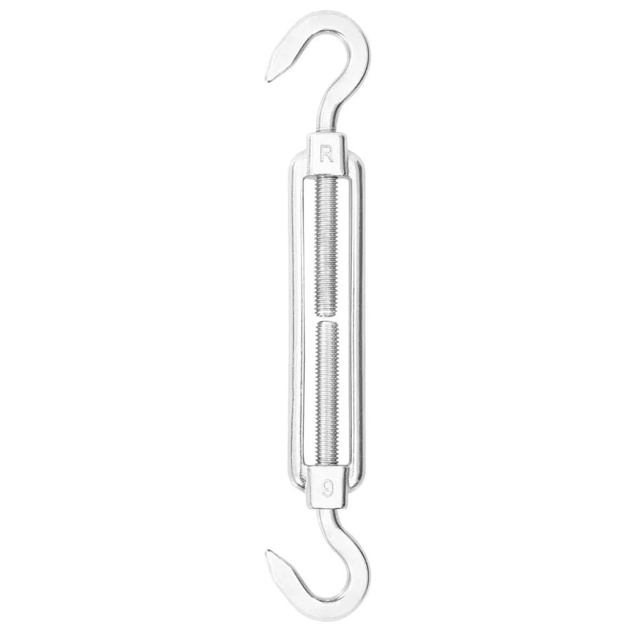 Jeu d'accessoires de voile d'ombrage 12 pcs Acier inoxydable - 3