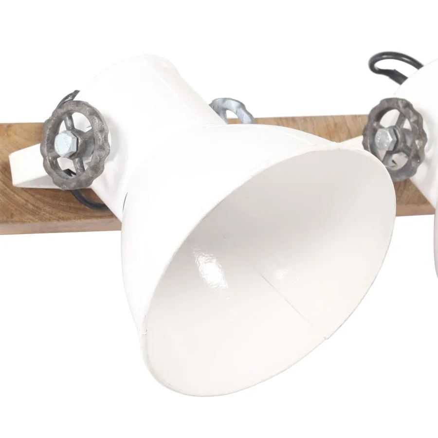 Lampe murale industrielle Blanc 45x25 cm E27 - 4