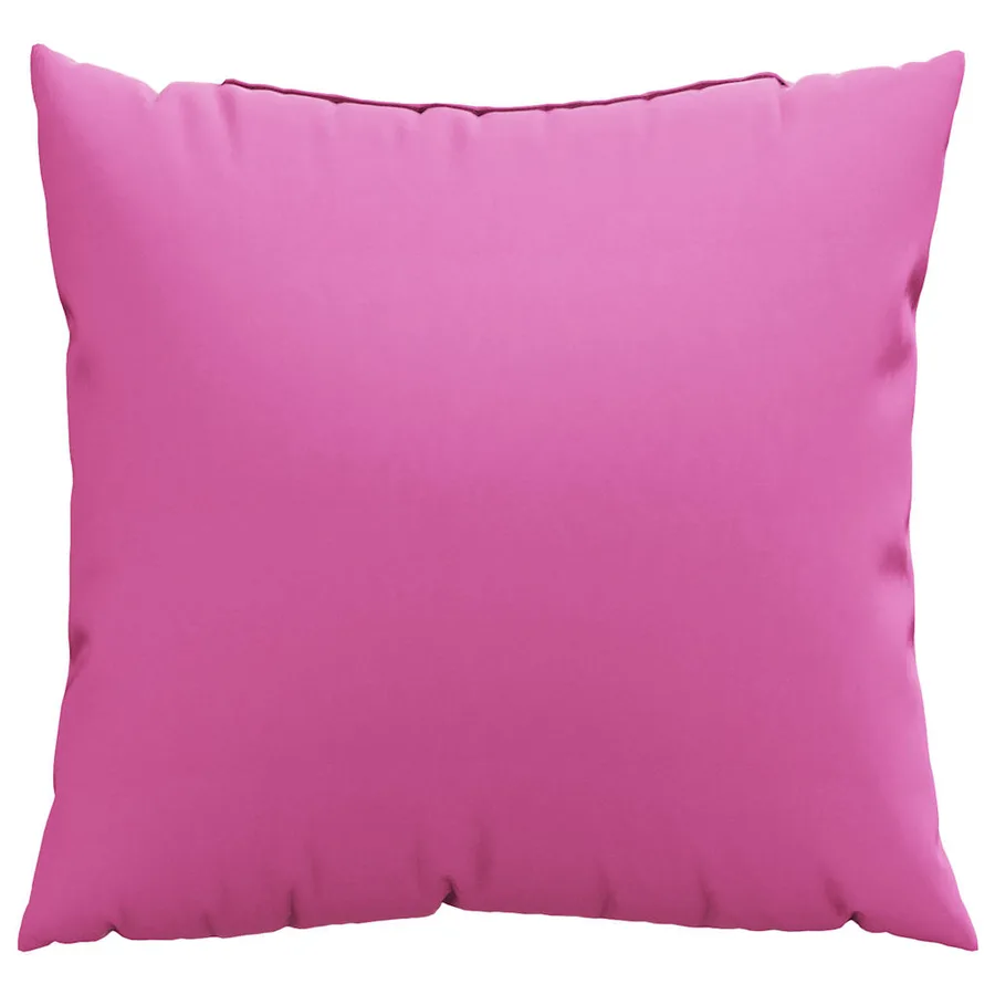Coussins Éparpillés 4 pcs Rose 60 x 60 cm Tissu en Polyester - 5