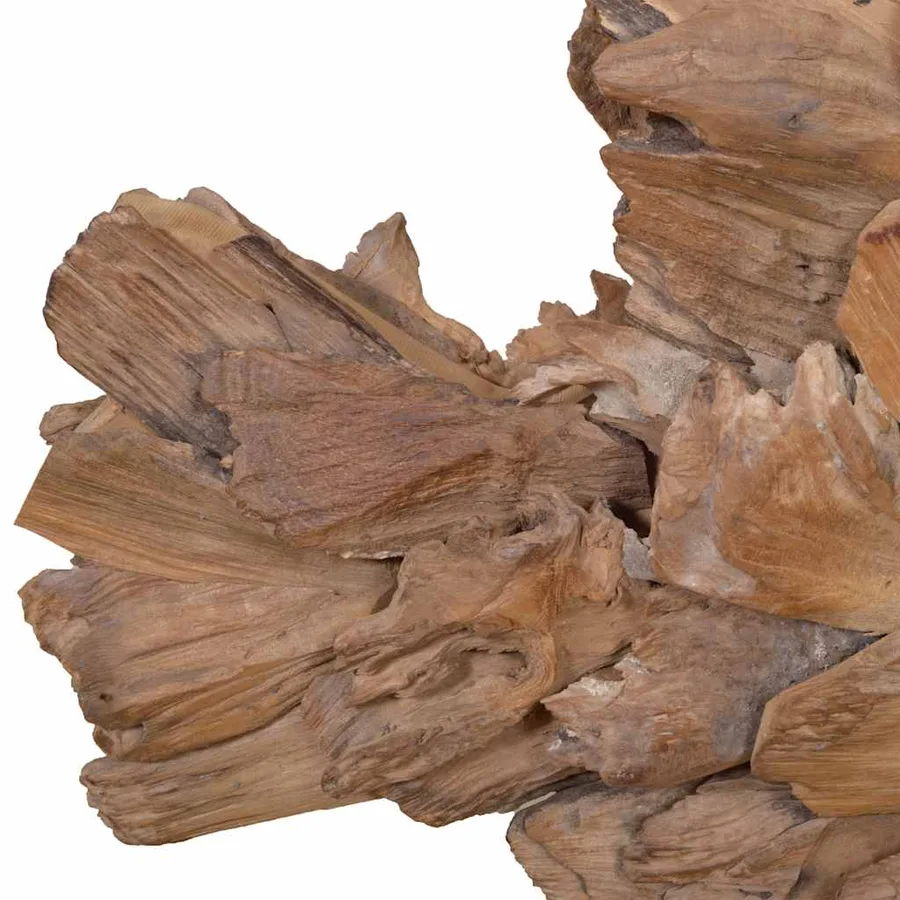 Sculpture de poisson teck 40x12x57 cm - 8