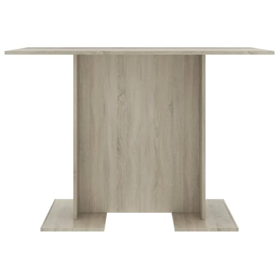 Table de salle à manger Chêne sonoma 110 x 60 x 75 cm Aggloméré - 3