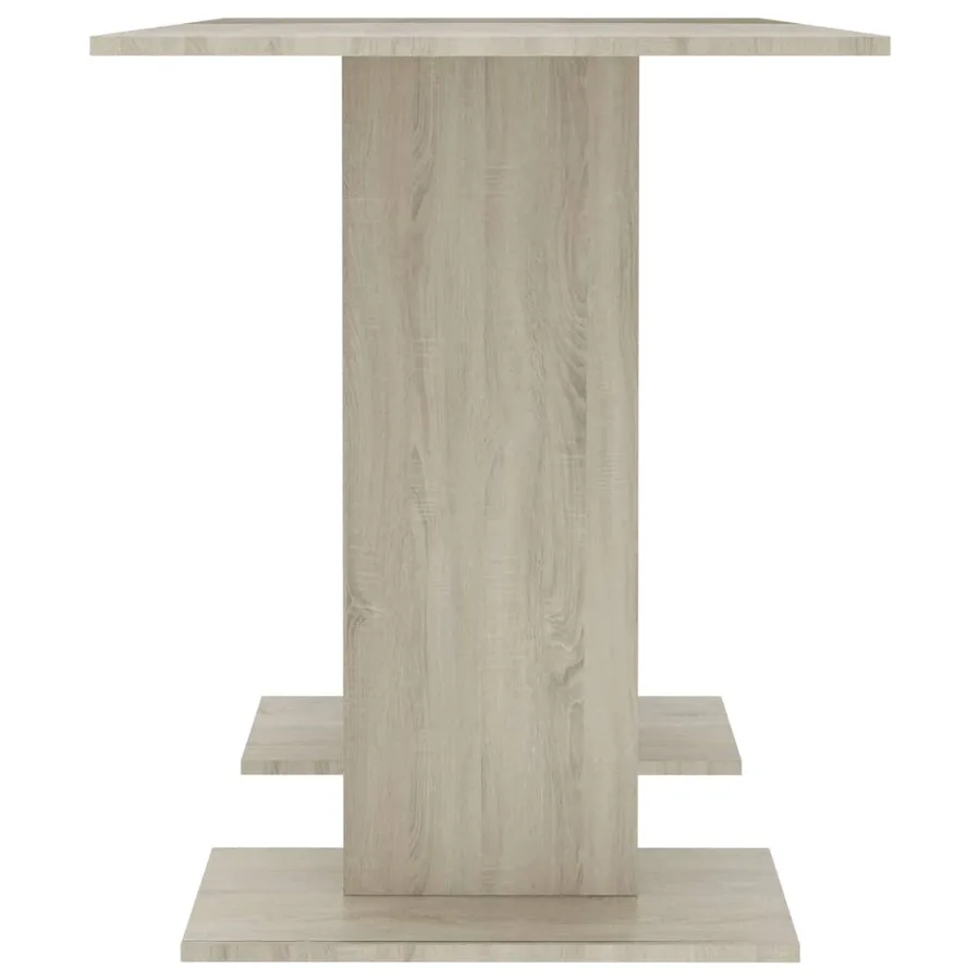 Table de salle à manger Chêne sonoma 110 x 60 x 75 cm Aggloméré - 4