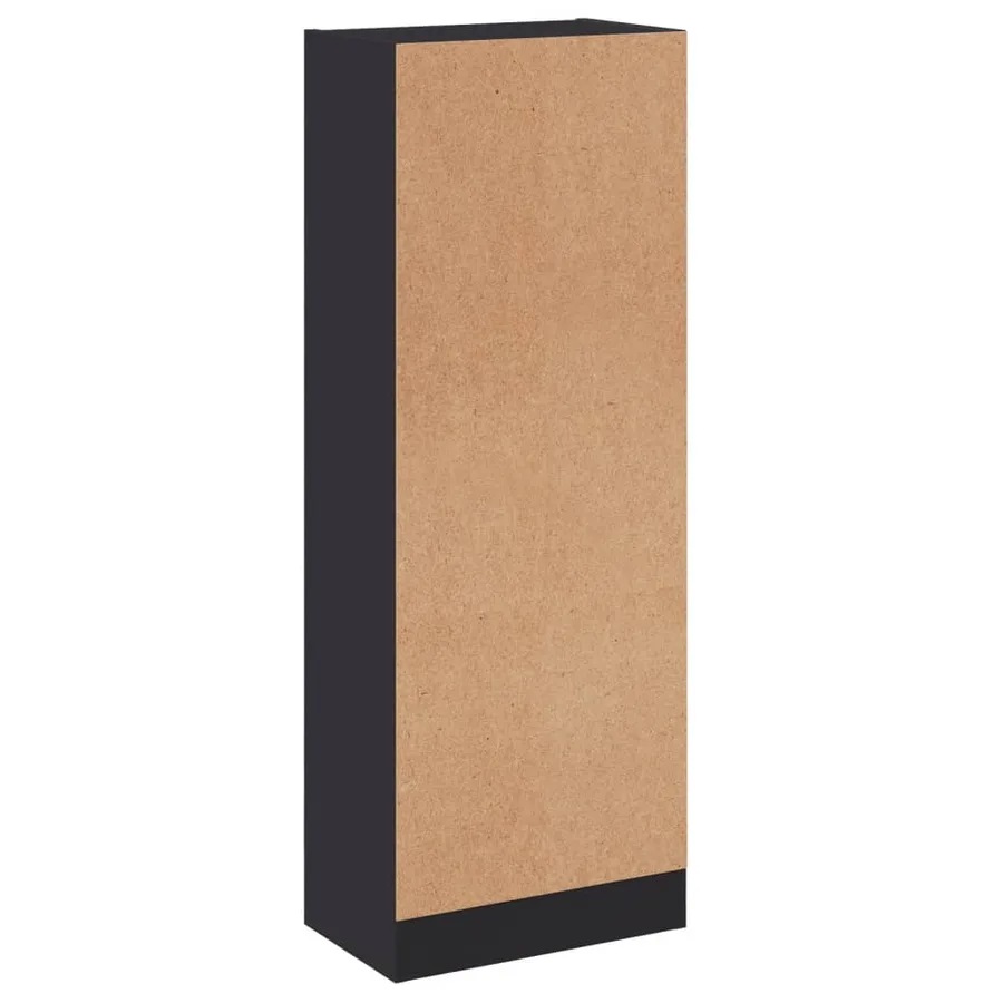 Bibliothèque à 3 niveaux gris 40x24x109 cm bois d'ingénierie - 6
