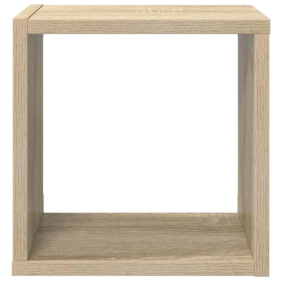 Étagères cube murales 6 pcs Chêne sonoma 26x15x26 cm - 6