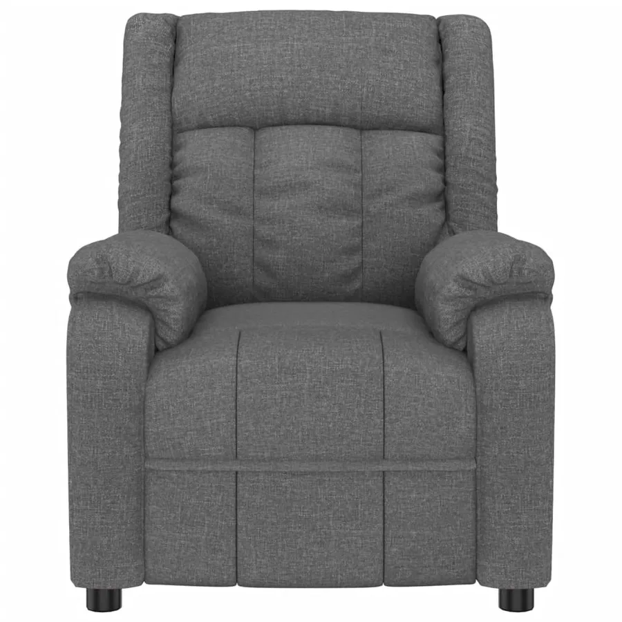 Fauteuil électrique de massage Gris foncé Tissu - 4