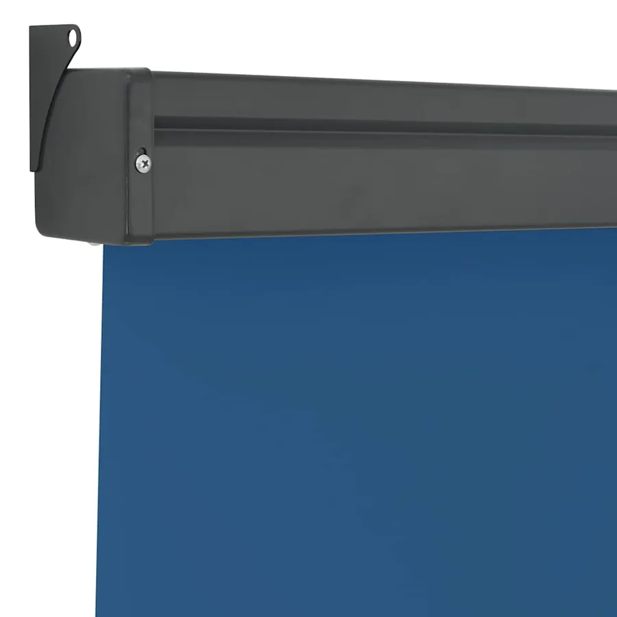 Auvent latéral de balcon 125x250 cm Bleu - 7