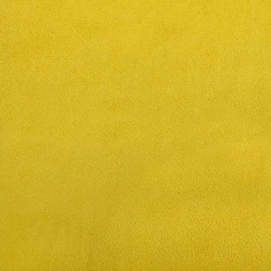Chaises à manger pivotantes lot de 4 jaune moutarde velours - 8