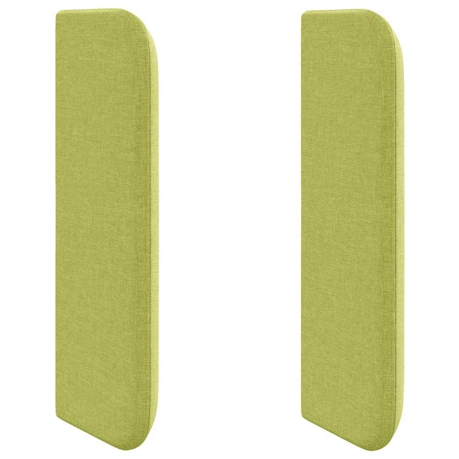 Oreille de tête de lit Vert 40,5 x 40,5 x 4 cm tissu - 2