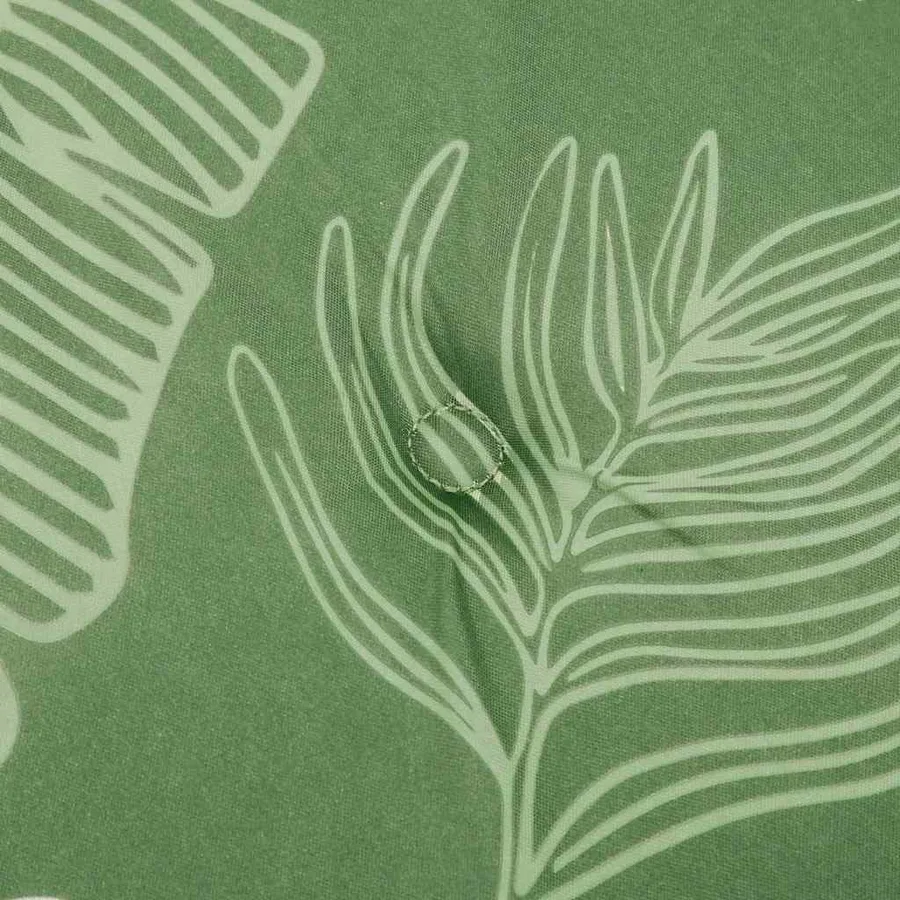 Coussin de banc Tissu Oxford Modèle feuille 150 x 50 x 3 cm - 5