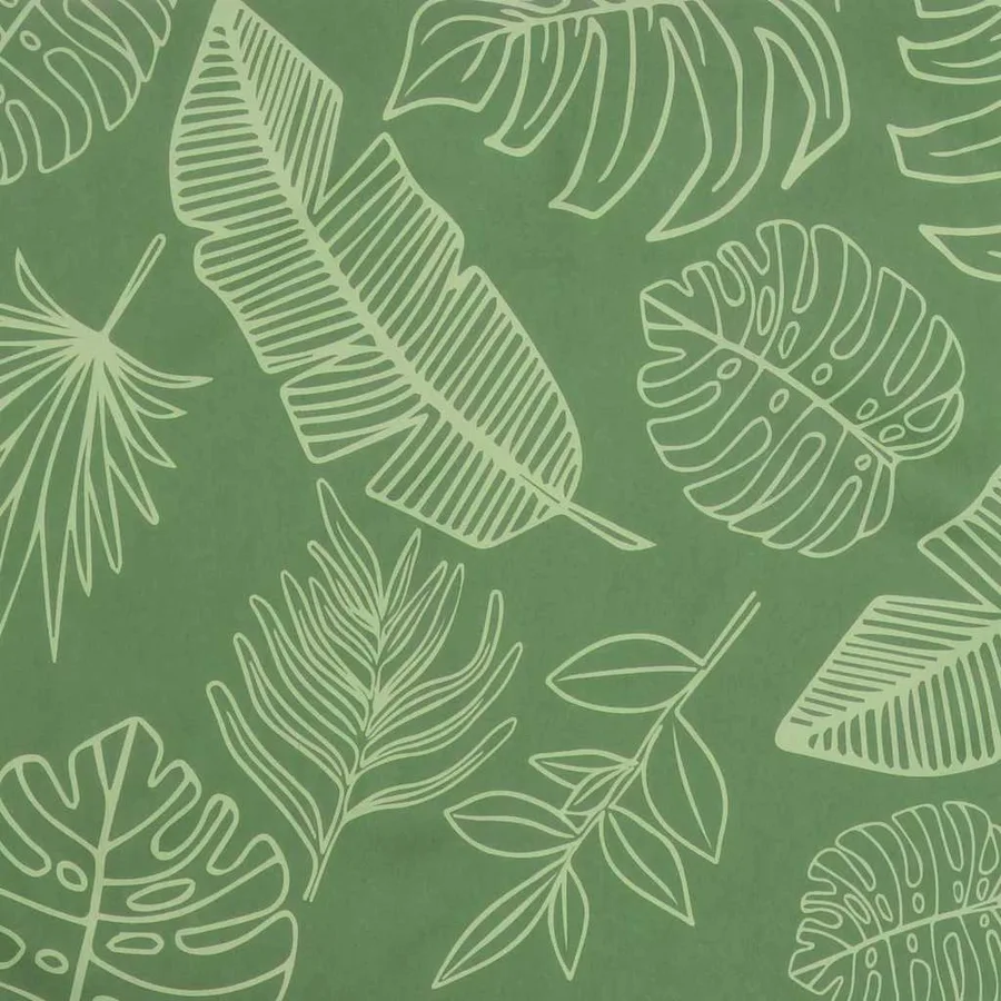 Coussin de banc Tissu Oxford Modèle feuille 150 x 50 x 3 cm - 6