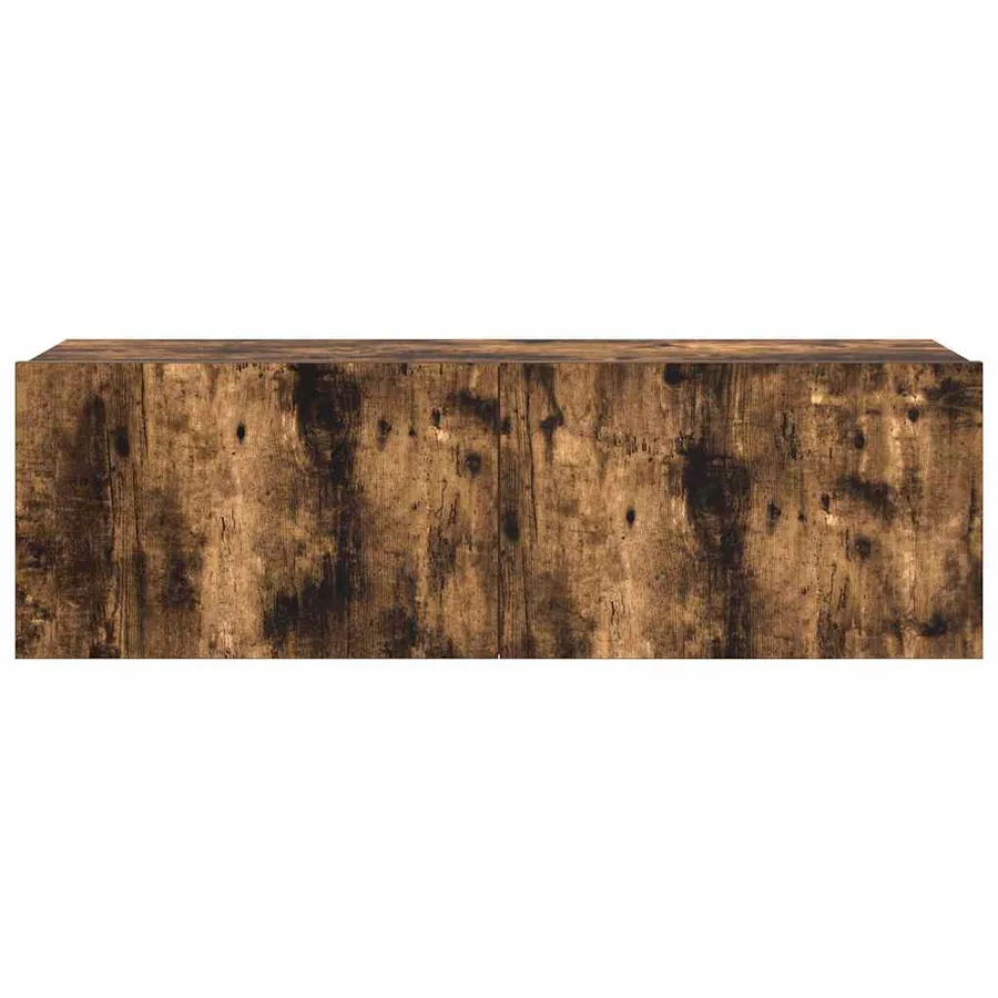 Ensemble de meubles TV 4 pcs Chêne fumé Bois d'ingénierie - 9