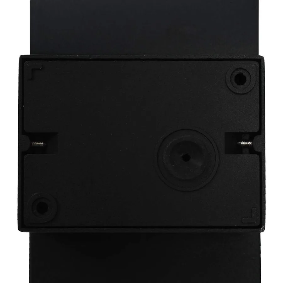 Applique murale LED d'extérieur 9 W Noir Ovale - 5