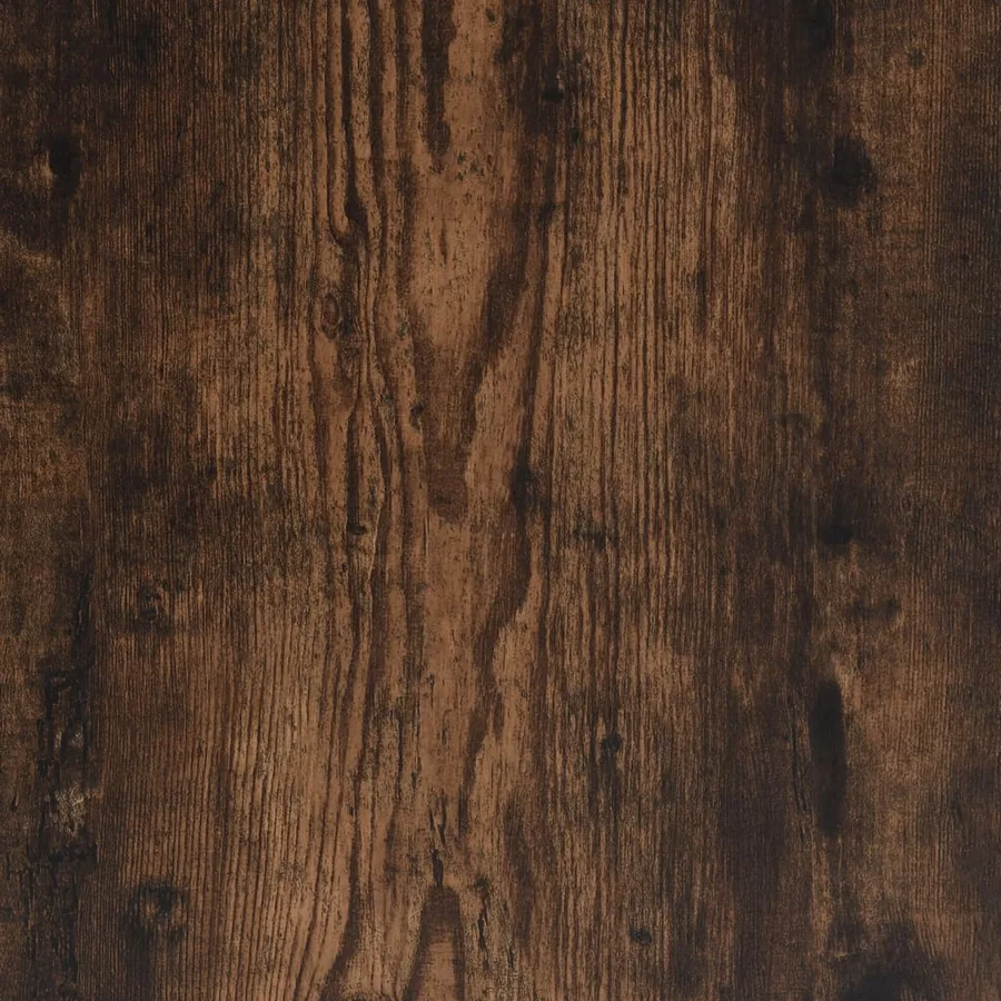 Table d'appoint Chêne fumé 50x46x50 cm Bois d'ingénierie - 9
