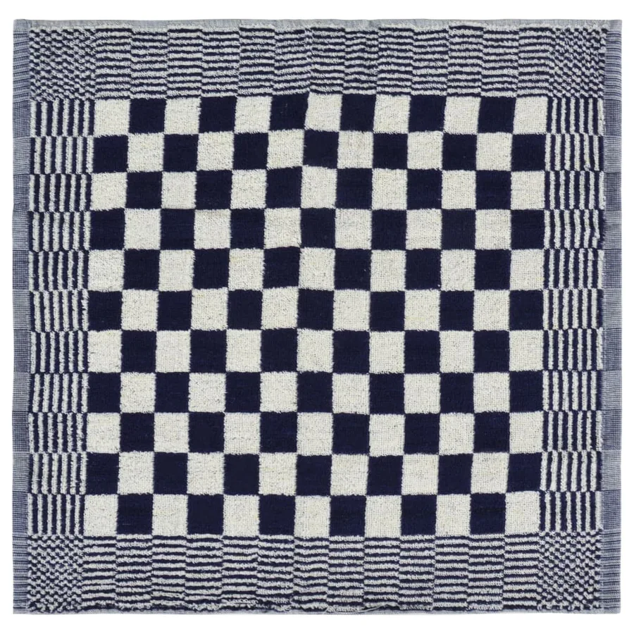 Ensemble de serviettes 20 pcs bleu et blanc coton - 10