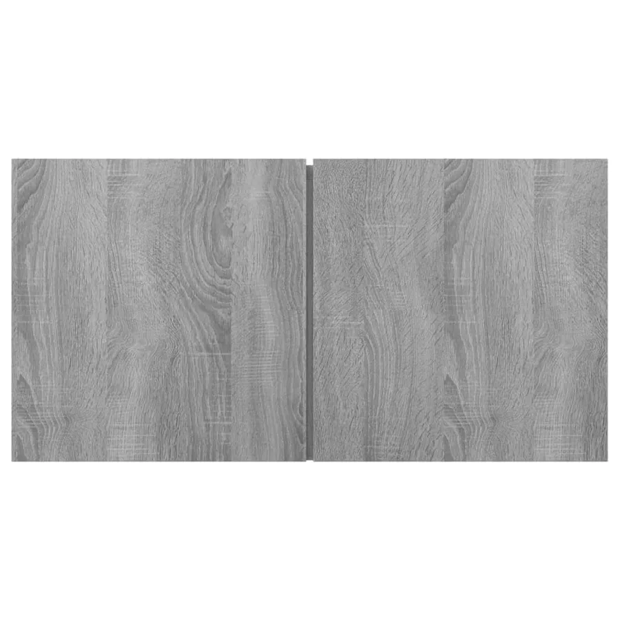 Ensemble de meubles TV 4 pcs Sonoma gris Bois d'ingénierie - 8
