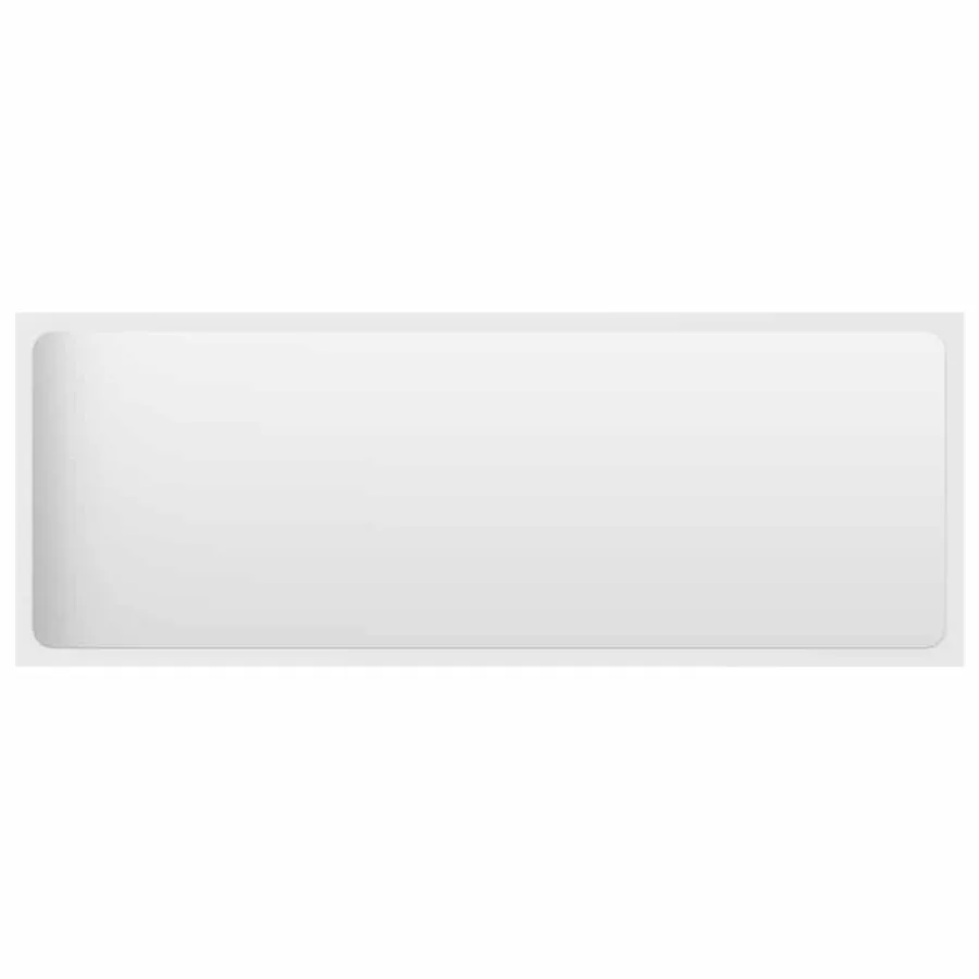 Ensemble de meubles de salle de bain 2pcs blanc bois ingénierie - 12
