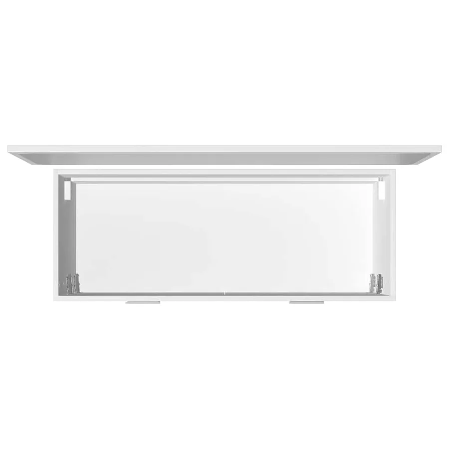 Ensemble de meubles de salle de bain 2pcs blanc bois ingénierie - 15