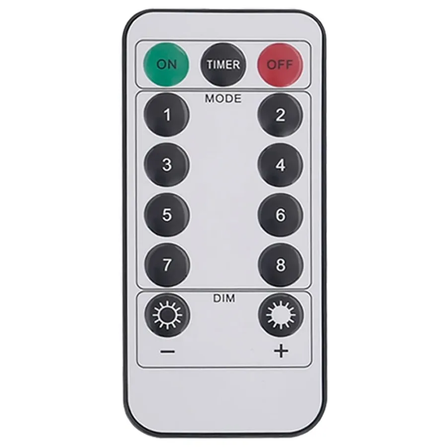 Étoile rayonnante de Noël 140 LED 8 pcs blanc chaud 17 cm - 9