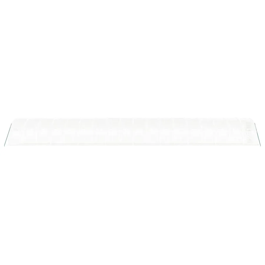 Serre avec cadre en acier blanc 54 m² 18x3x2 m - 5