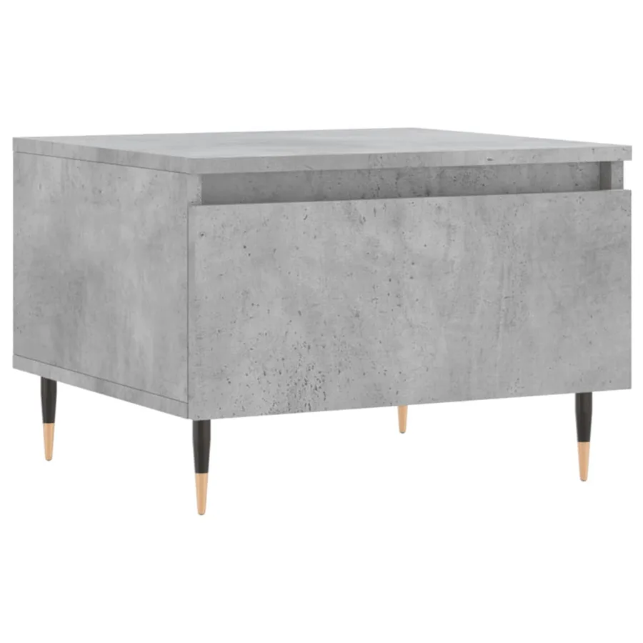 Tables basses 2 pcs gris béton 50x46x35 cm bois d'ingénierie - 5