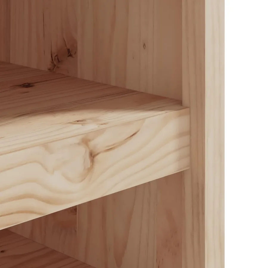 Armoire de cuisine d'extérieur MEPPEL 106x55x64 cm bois de pin massif - 7