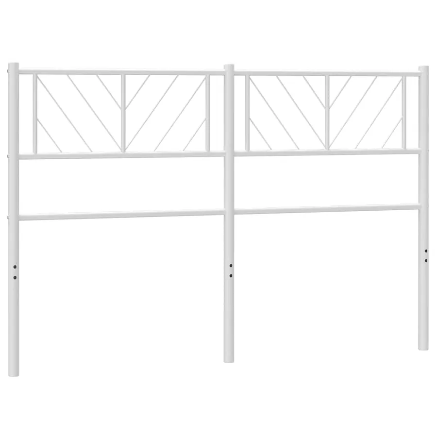Tête de lit de remplacement métal blanc 120 cm - 2