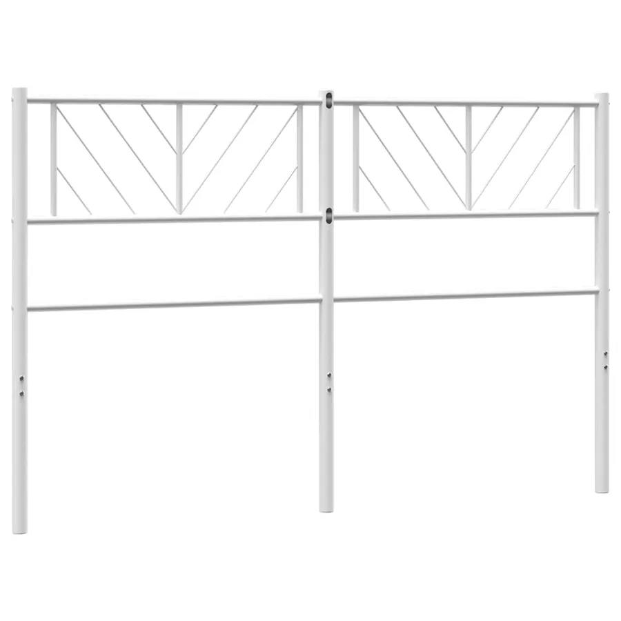 Tête de lit de remplacement métal blanc 120 cm - 5