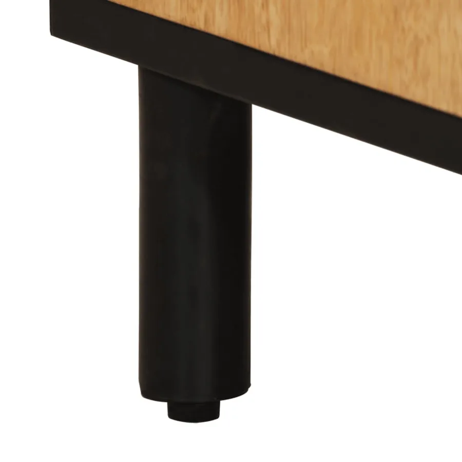 Meuble TV 105x33x46 cm Bois massif de manguier - 10