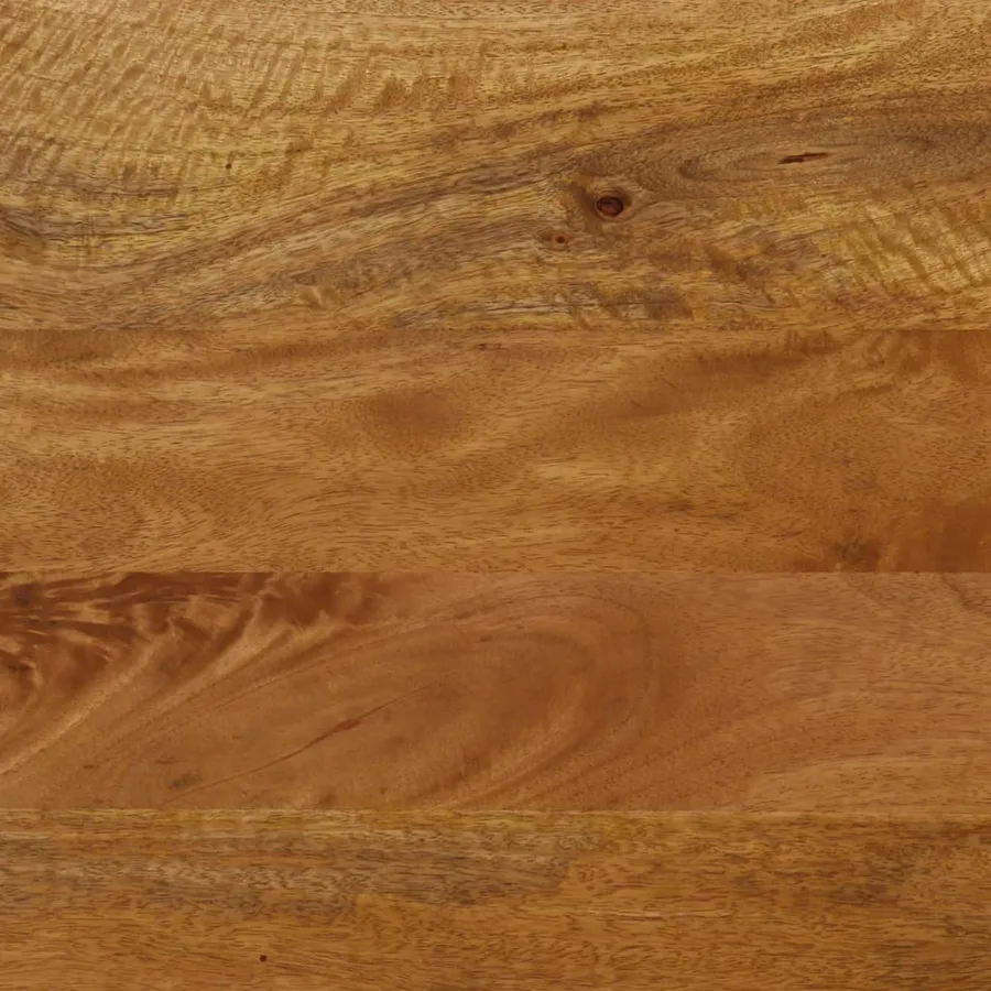 Banc 160x40x45 cm bois massif de manguier et fer - 6