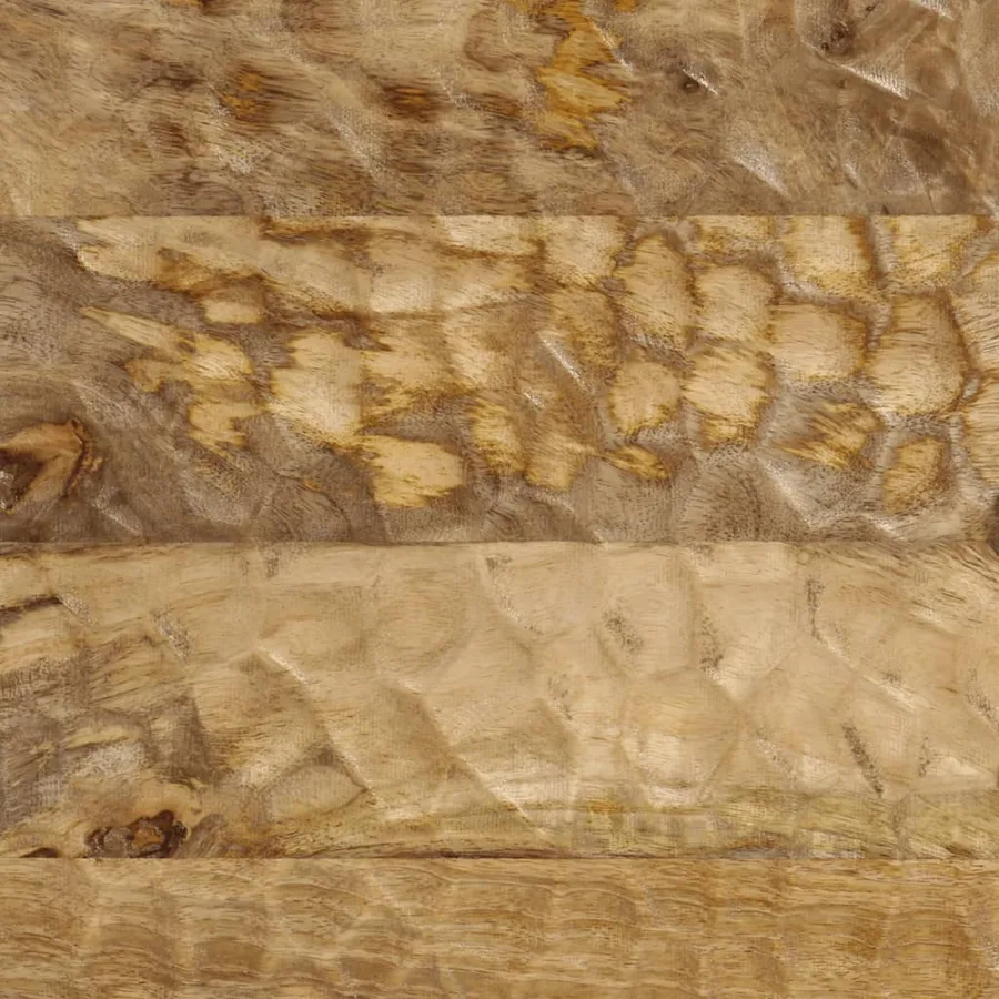 Meuble TV 100x33x46 cm bois massif de manguier - 9