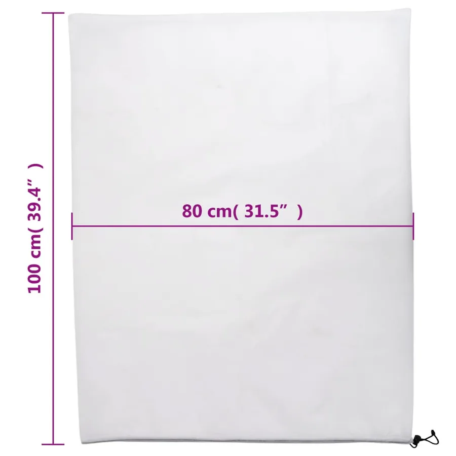 Housses de protection pour plantes avec cordon de serrage 4 pcs - 9
