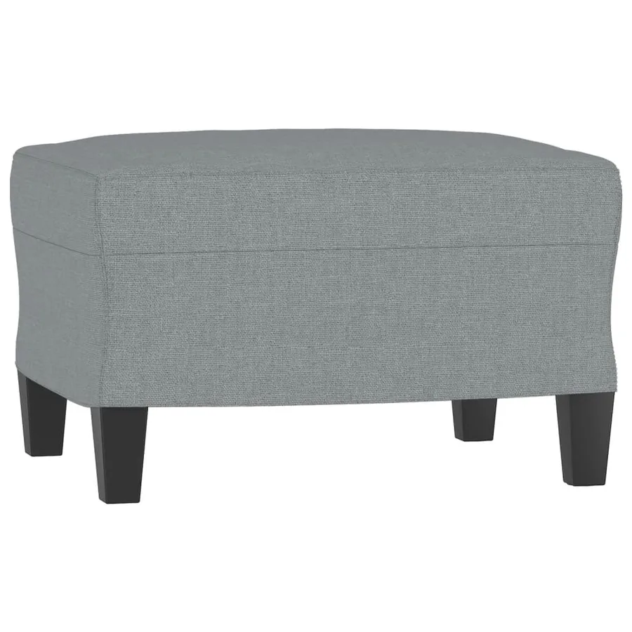 Ensemble de canapés 4 pcs avec coussins Gris clair Tissu - 6