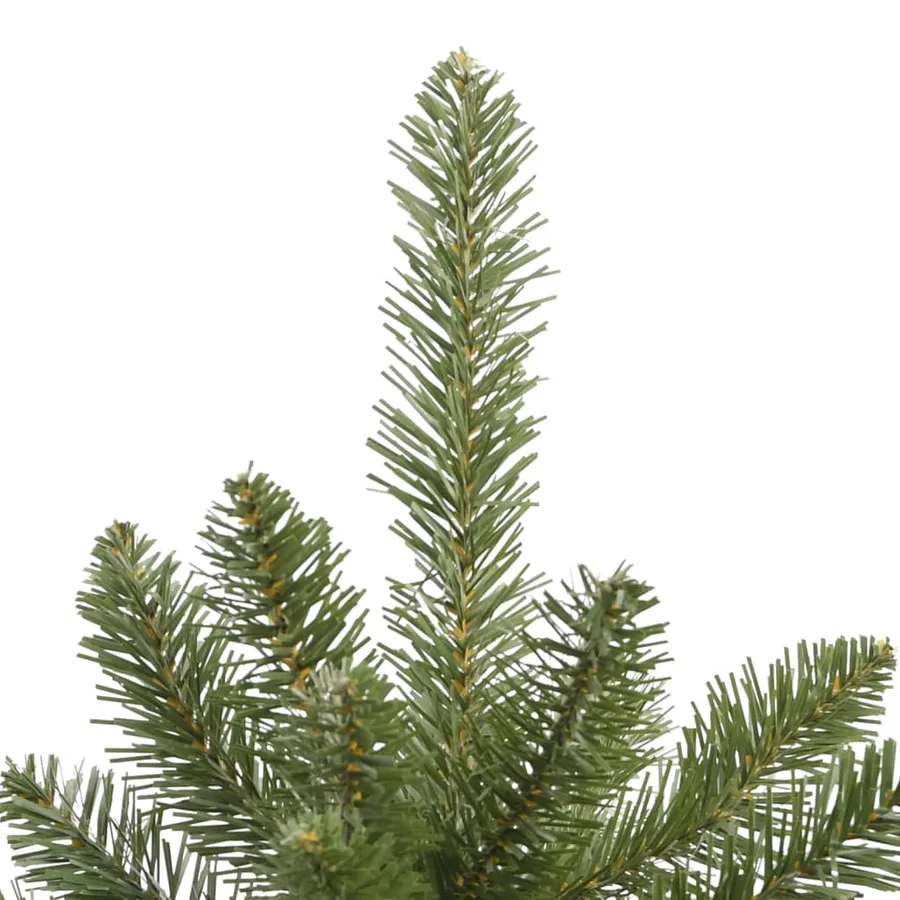 Sapin de Noël artificiel à charnières avec support vert 270 cm - 4