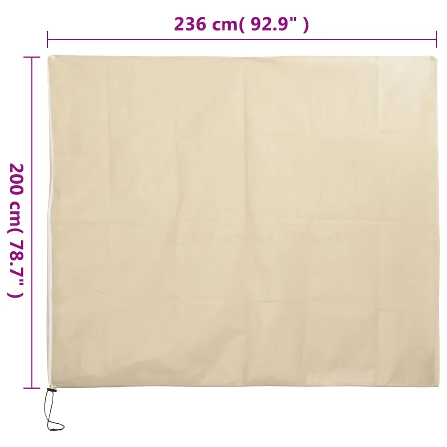 Housse de protection pour plantes avec fermeture éclair 70 g/m² - 9