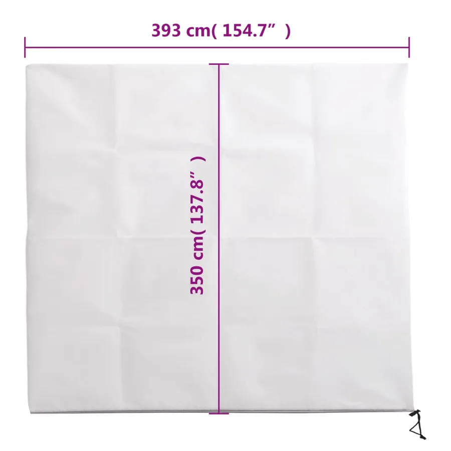 Housse de protection pour plantes avec fermeture éclair 70 g/m² - 9