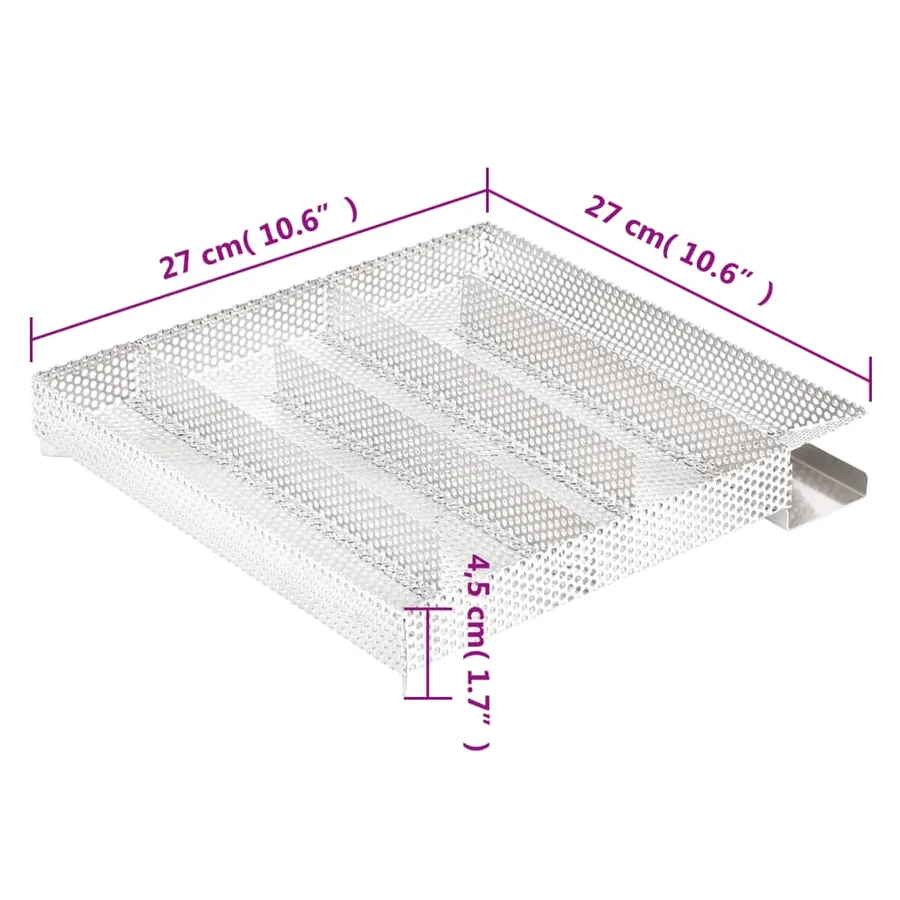 Fumoir à four à BBQ générateur de fumée froide acier galvanisé - 15