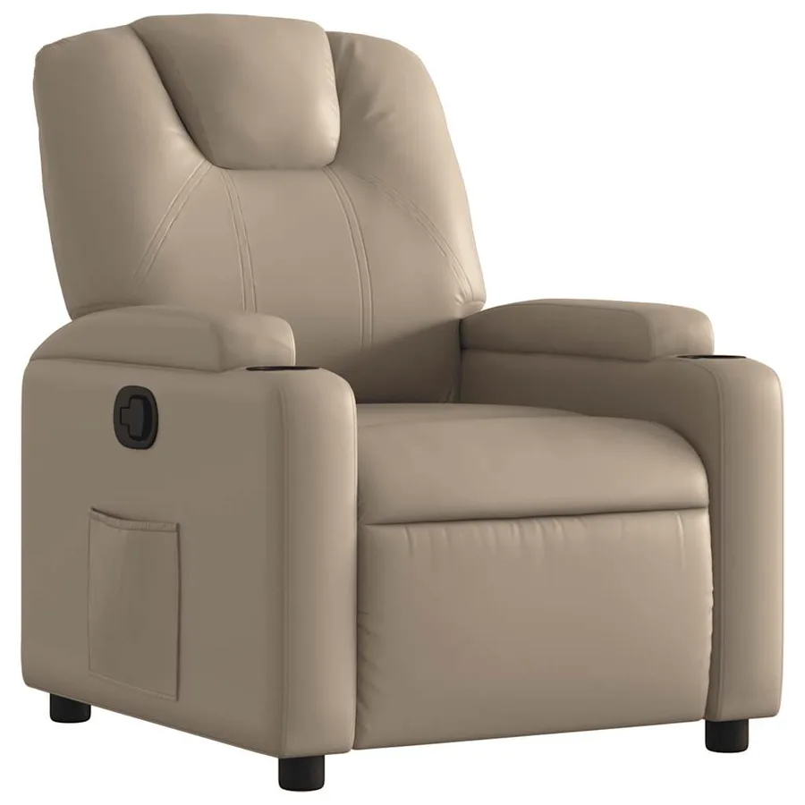 Fauteuil inclinable Cappuccino Similicuir - 2