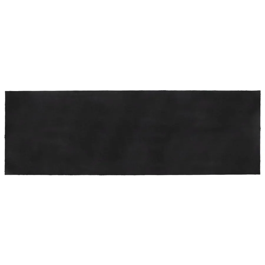 Tapis de porte gris foncé 100x300 cm fibre de coco touffeté - 2