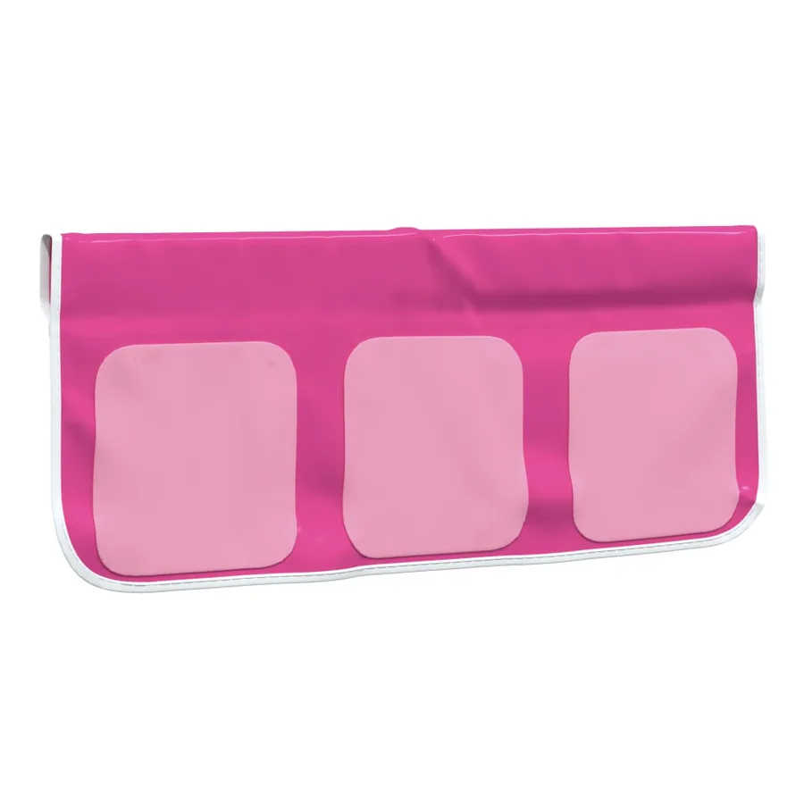 Rideaux pour lit mezzanine rose polyester - 11