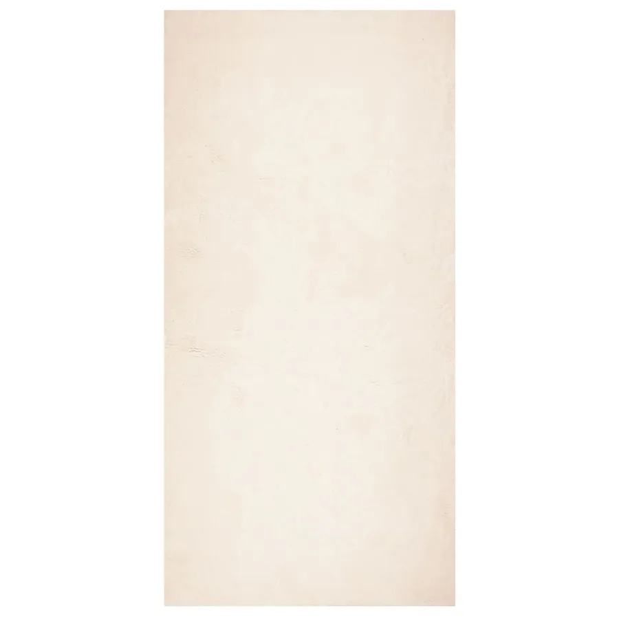 Tapis HUARTE à poils courts doux et lavable beige 100x200 cm - 2