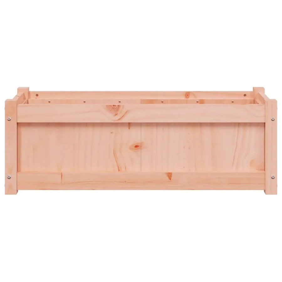 Jardinière 90x31x31 cm bois massif douglas - 5
