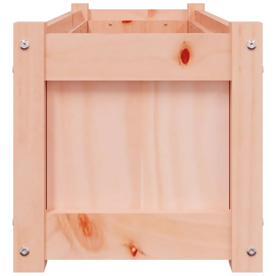 Jardinière 90x31x31 cm bois massif douglas - 6