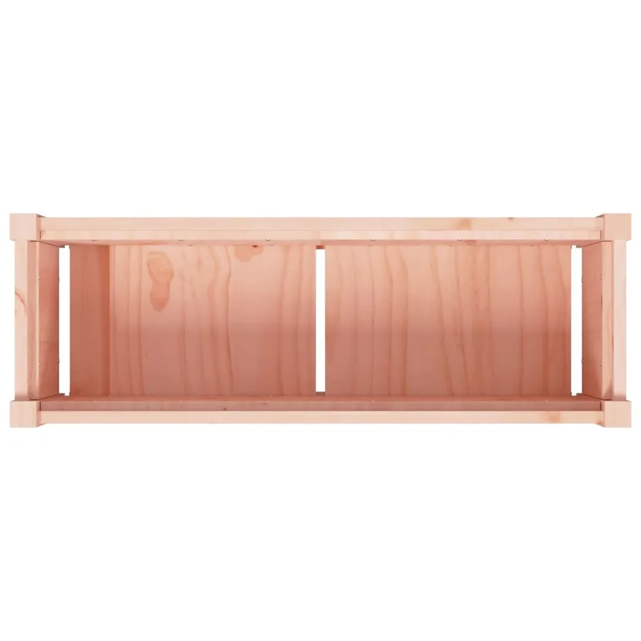 Jardinière 90x31x31 cm bois massif douglas - 8