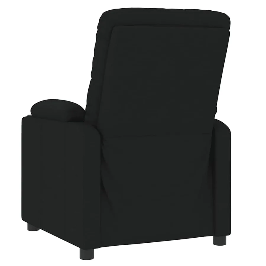 Fauteuil de massage Noir Tissu - 6