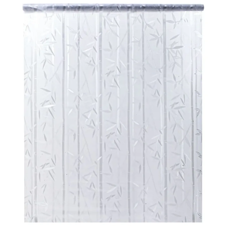 Film pour fenêtre dépoli motif de bambou 45x500 cm PVC