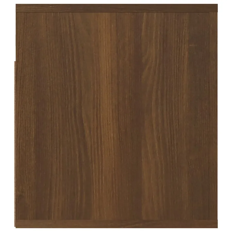 Tables de chevet murales 2 pcs Chêne marron 50x36x40 cm - 8