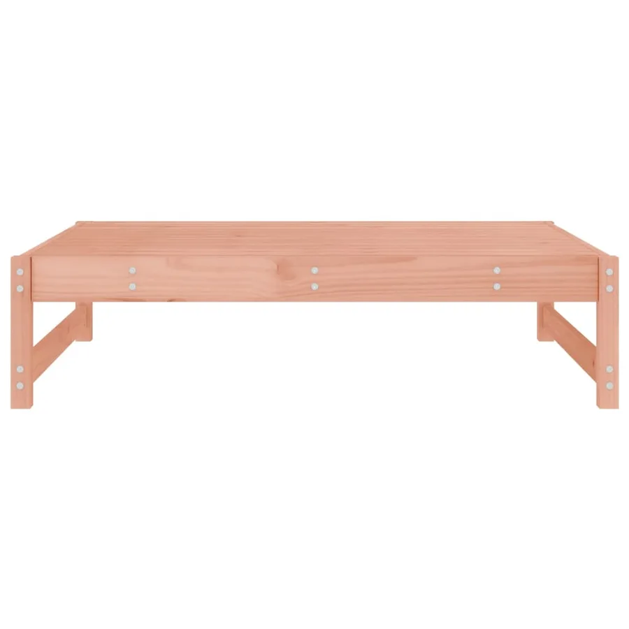 Repose-pied de jardin 120x80 cm massif de douglas - 4