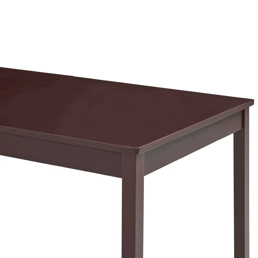 Table à manger Marron foncé 180x90x73 cm Bois de pin - 4